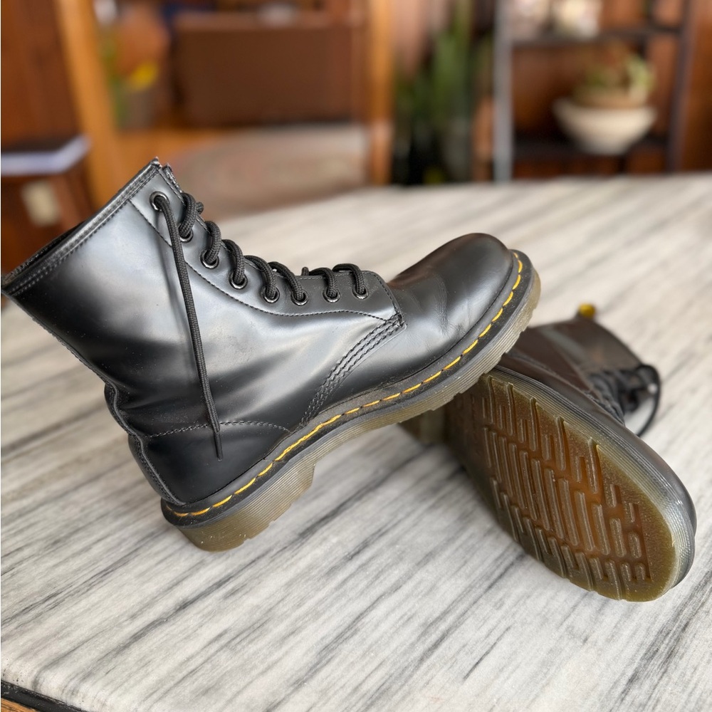Dr. Martens 1460 Smooth Leather Lace Up Boots